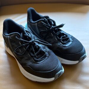 Fila Black Sneakers with White Soles